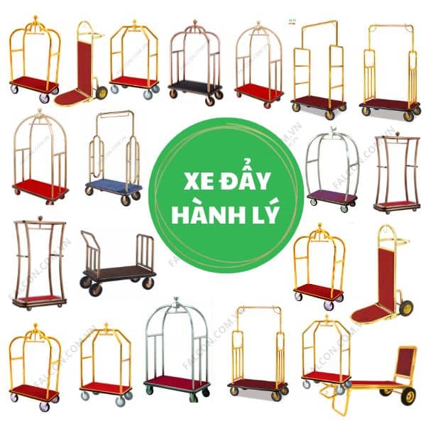 Xe chở hành lý khách sạn chất lượng cao, giá rẻ