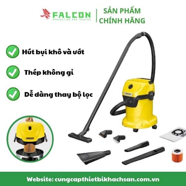 Sản phẩm có cấu tạo chắc chắn, phục vụ tốt nhu cầu dọn vệ sinh