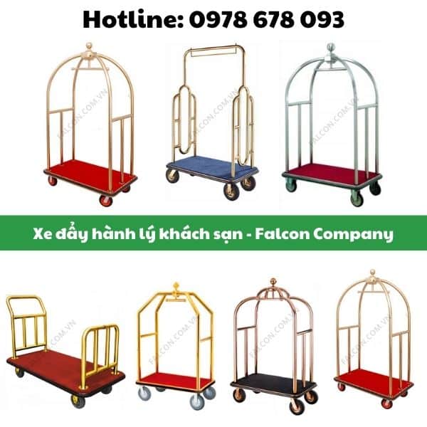 Xe chở hành lý mang đến sự tiện lợi cho khách hàng