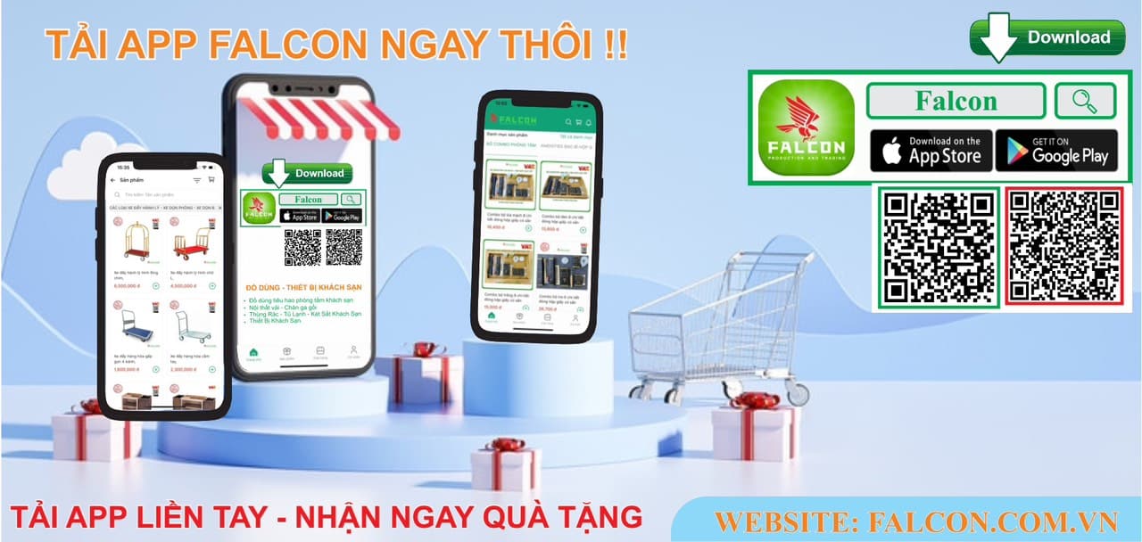 Áp mua sắm thiết bị khách sạn đầy đủ nhất