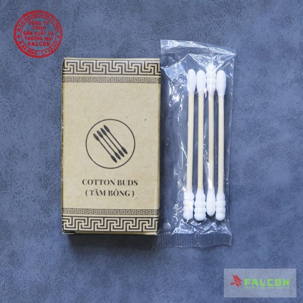 Tăm bông bao bì hộp giấy chuyên dụng