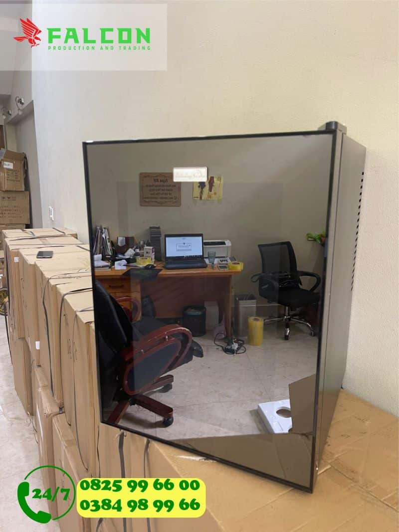 Tủ mát cánh gương - thiết kế độc đáo cho không gian khách sạn