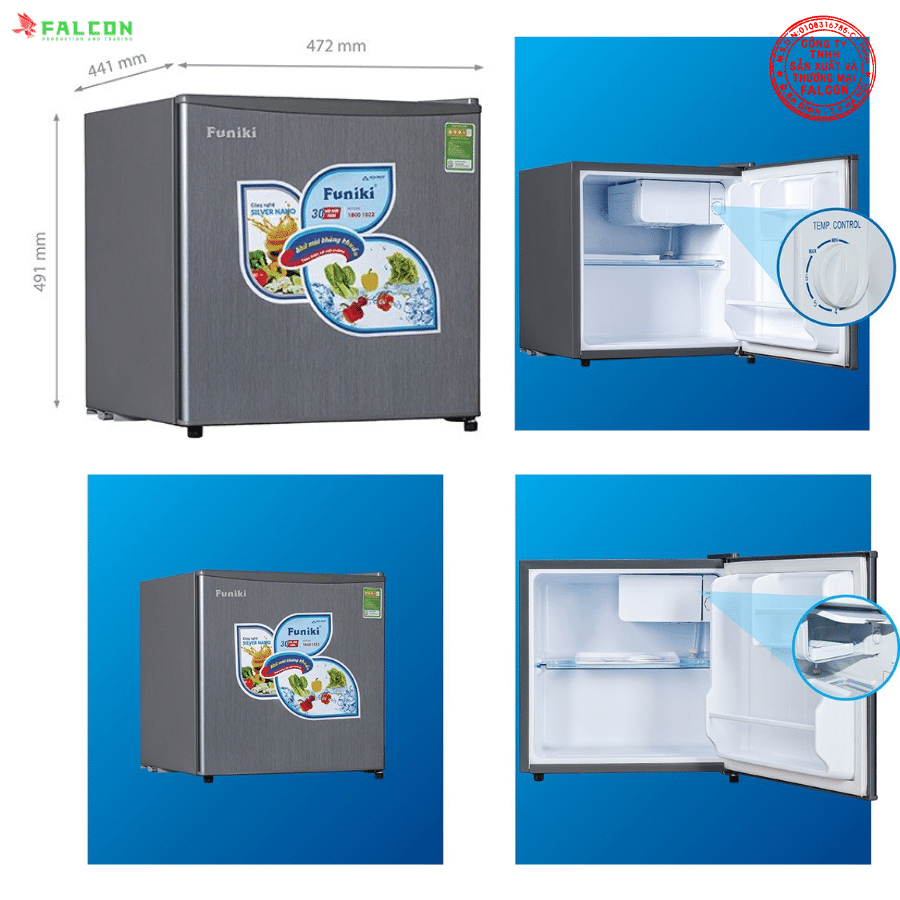 Tủ lạnh funiki 46 lít FR-51CD 
