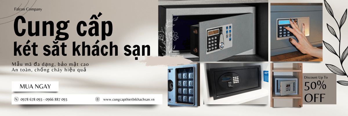 Cung cấp két sắt khách sạn trên toàn quốc