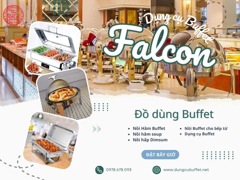 Thiết bị tiệc Buffet cao cấp - Falcon