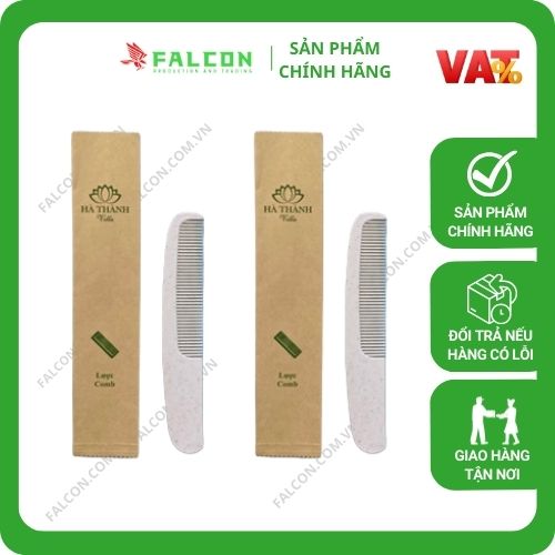 Bộ amenities lúa mạch cao cấp túi kraft nâu lược