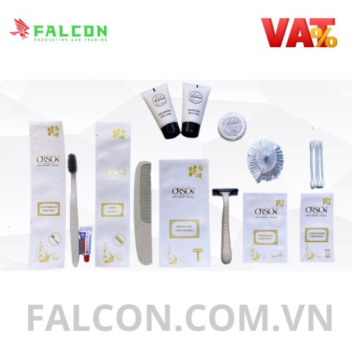 Bộ amenities lúa mạch túi giấy đá chất lượng giá rẻ