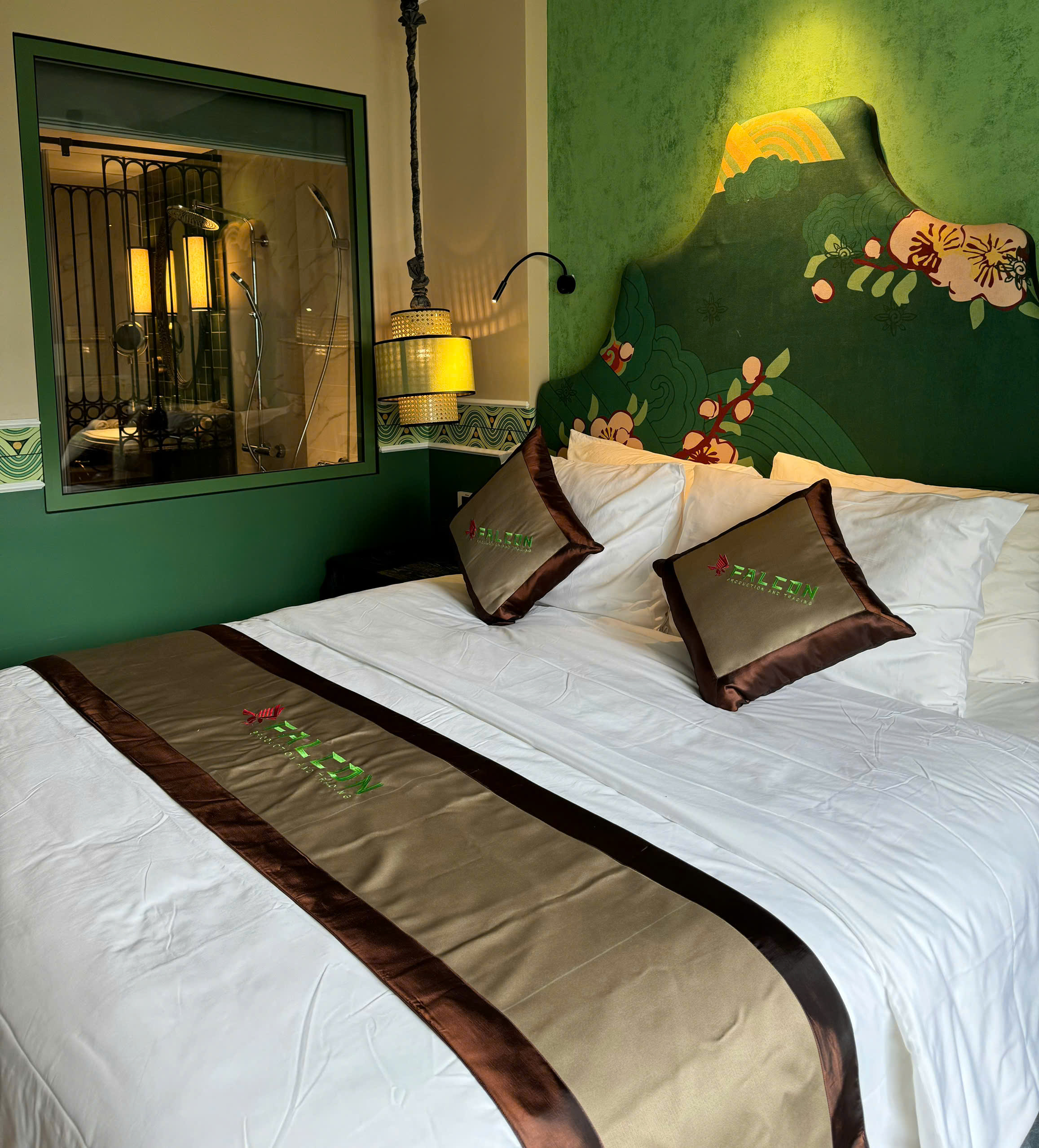 Cung cấp bộ chăn ga khách sạn 22land